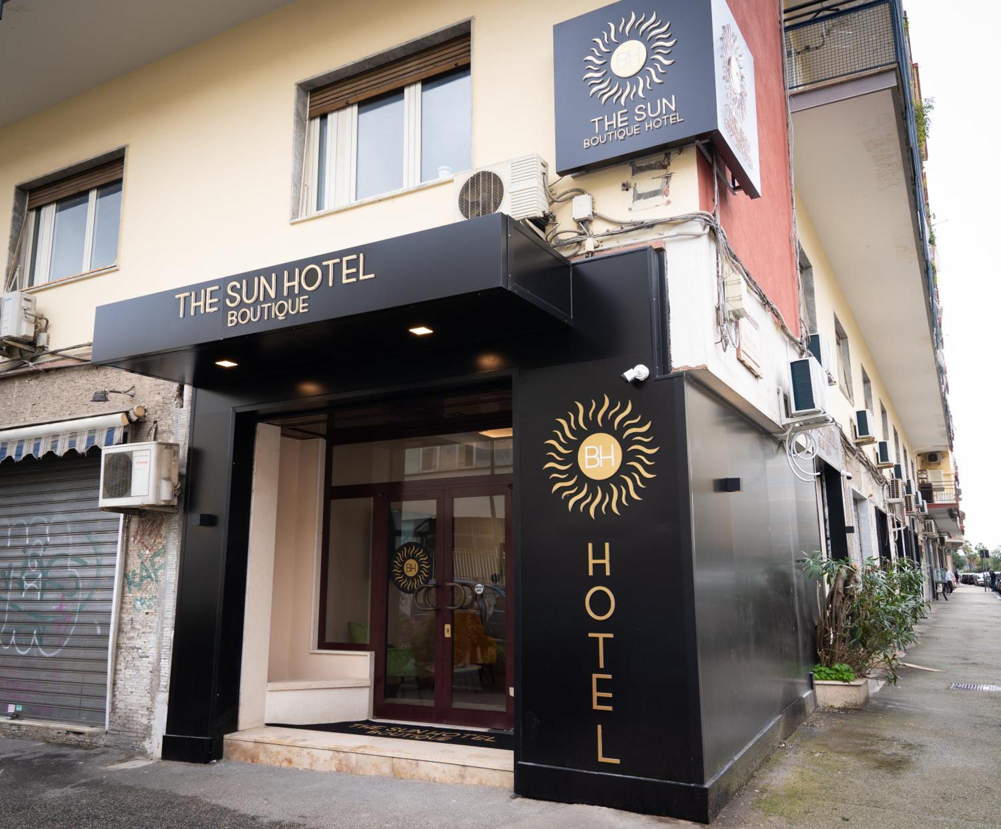 The Sun Hotel Boutique Napoli Exterior foto