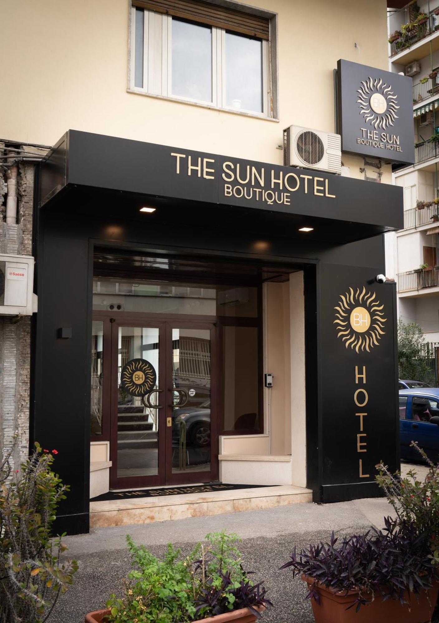 The Sun Hotel Boutique Napoli Exterior foto