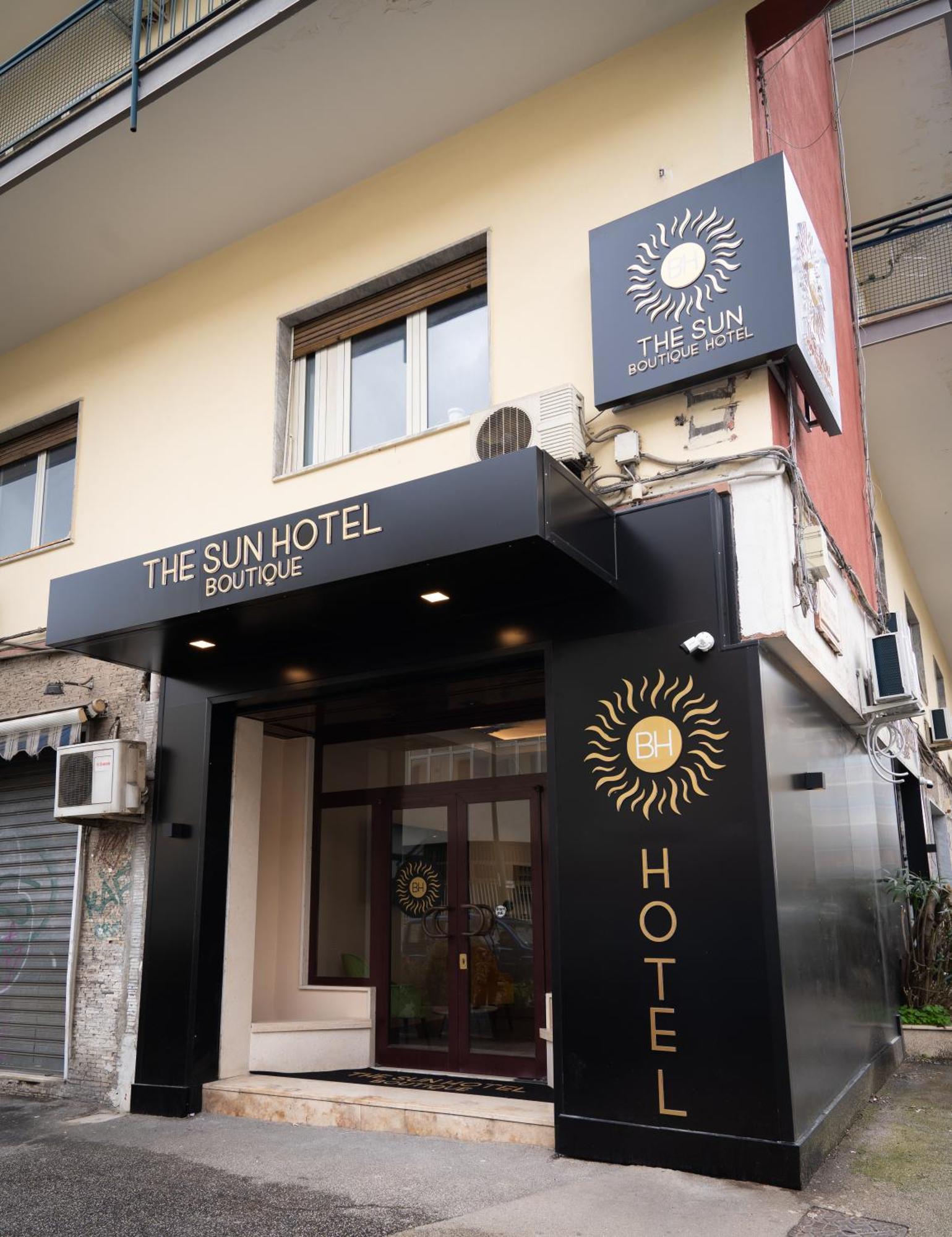 The Sun Hotel Boutique Napoli Exterior foto